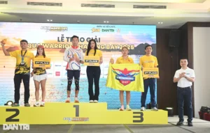 Vận động viên xinh đẹp muốn lập kỳ tích ở Aqua Warriors Quảng Bình 2025