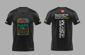 Quang Tri International Marathon 2025 công bố áo thi đấu và áo Finisher